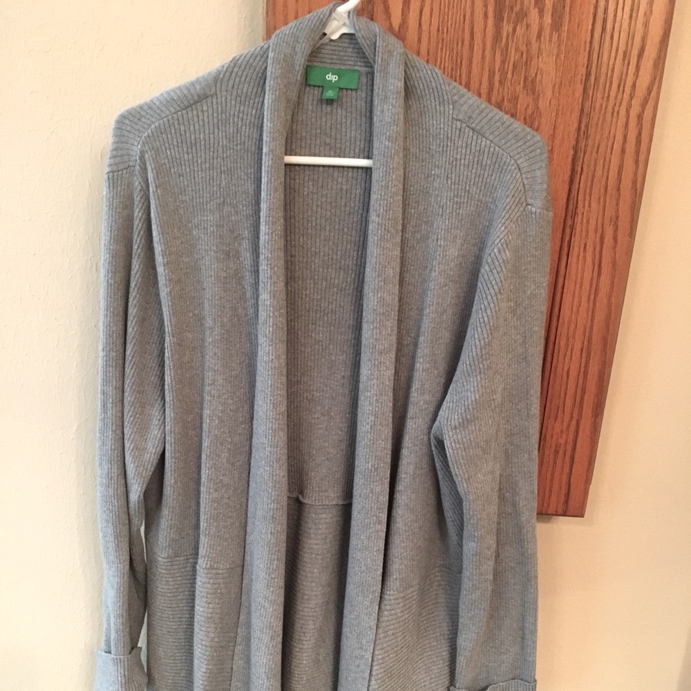 Women’s Gray open front Cardigan Size XL